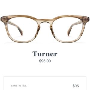 Warby Parker Turner Reading Glasses +1.00